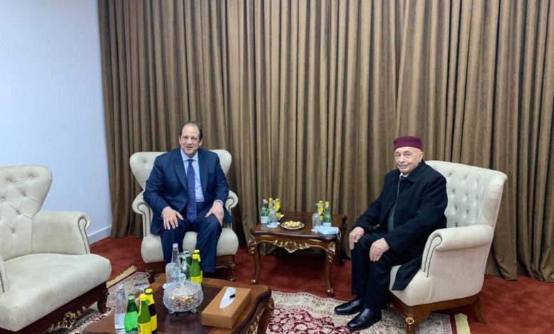 Photo of رئيس مجلس النواب يلتقي رئيس المخابرات المصرية ببنغازي